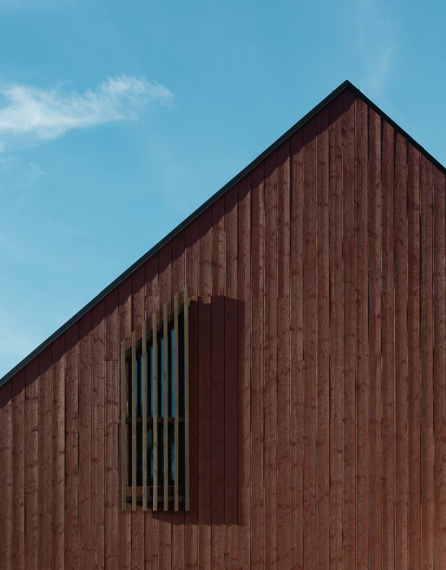 Modern barn roof